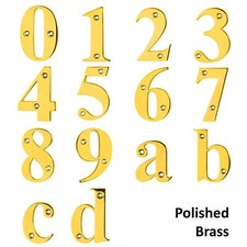 Door Numbers & Letters 3"