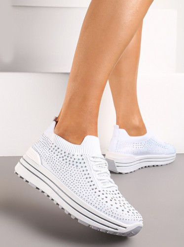 Women stretch knit lace - stretch,