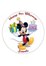 MICKEY MOUSE EDIBLE BIRTHDAY