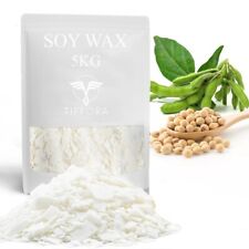5kg Soy Wax Flakes 100% Pure Clean Burning Natural Soy Wax Eco Candle Making