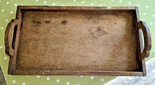 Vintage oak wooden - vintage,