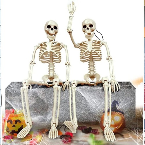 Halloween poseable skeleton - poseable,