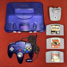 Clear Purple Nintendo 64
