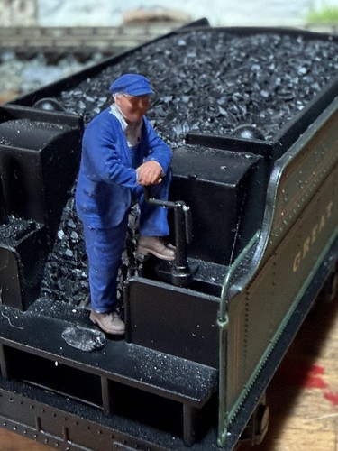 Scale train driver - 1/76,