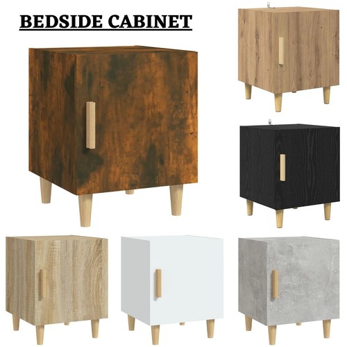 Modern wooden bedside table - modern,