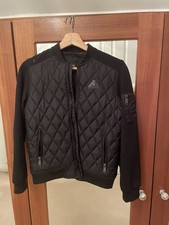 Boys River Island Black Light Padded Jacket Age 11-12