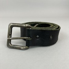 Vintage Black Cracked Leather