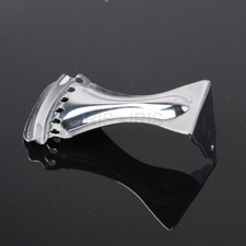 Dobro Tailpiece for Acoustic Folk Resonator Guitar Accessories Chrome