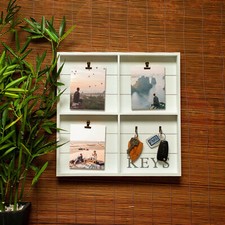 Vintage Letter Rack & Key