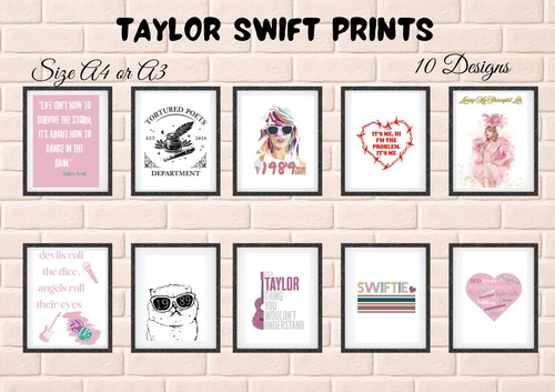 Taylor swift prints 10 - swift,