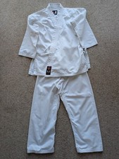 Junior Judo / Jiu-Jitsu Uniform (2-piece) - White - Size 1/140