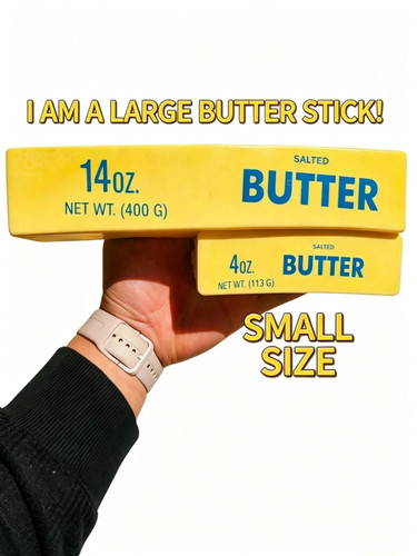 Butter stick slow - butter, rising