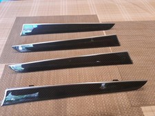 Audi RS4 B8 B8.5 carbon fibre door inlay trims. 2008-2016.