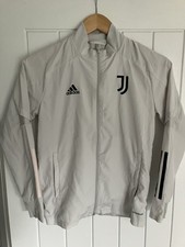 Juventus Adidas 2020/21 White Presentation Jacket (9-10yrs)
