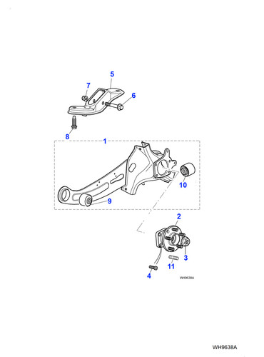 Jaguar genuine bush steering - jaguar,