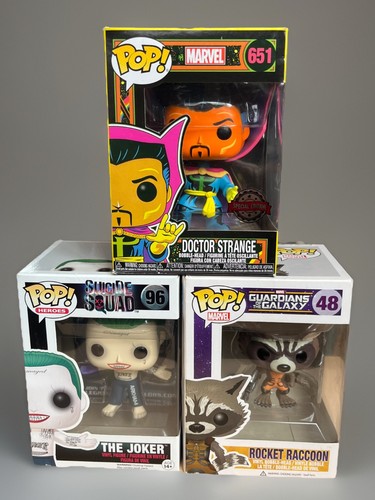 Funko pop marvel rocket - 3x,