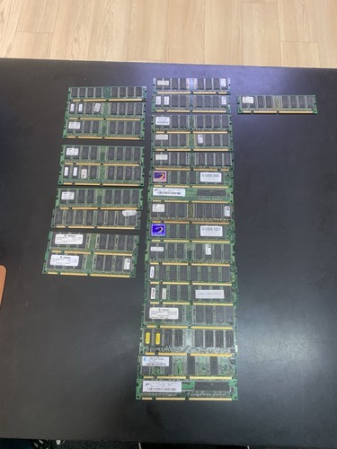 Job lot x25 - sdram, memory