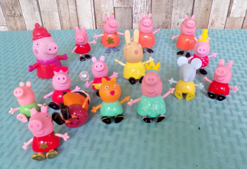 Peppa pig lot figures - lot, of