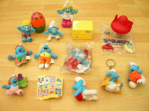 Vintage smurfs mcdonalds - vintage,