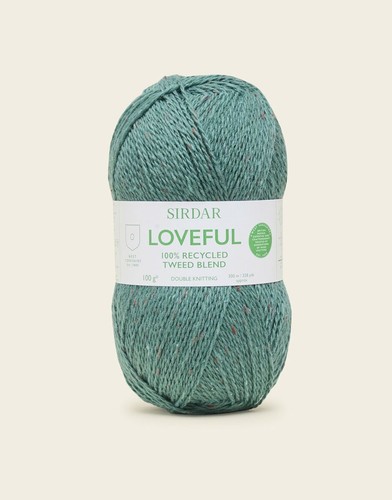 Sirdar loveful 100 recycled - loveful, 100%