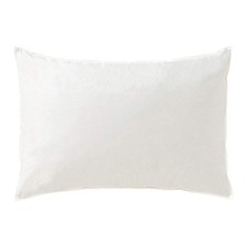 MUJI feather pillow white plan