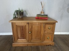 Pine Tv Unit Media Cabinet