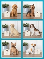 Various resin dog ornaments Beautiful gift Labrador, cockapoo, French Bulldog