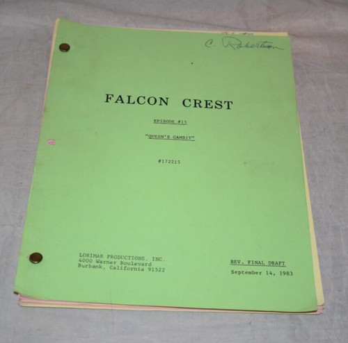 Falcon crest revised final - crest,