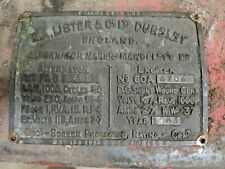 VINTAGE PLAQUE CAME OF A WW2