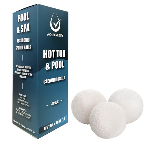 Hot tub cleaner balls floating - cleaner,