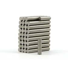 2 / 5 / 10 pcs 5mm x 19mm AlNiCo rod cylinger magnets AL5 guitar pickup