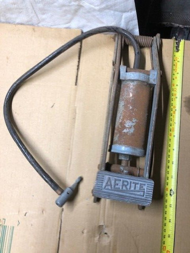 Vintage aerite foot pump - vintage,