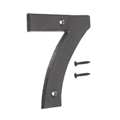 House numbers and letters - and,