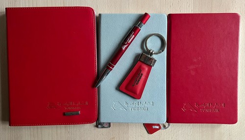 Tunis air red notebook - air,