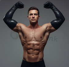 Moulded Black Latex Gloves Long Opera Length Seamless Fetish Rubber S M L XL