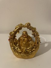 Mini Laughing Buddha Statue 3 Inch | Red Gift Box Brings Prosperity