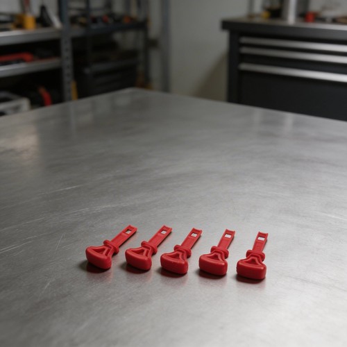 High visibility red ignition - red,