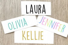 Personalised Vinyl Name