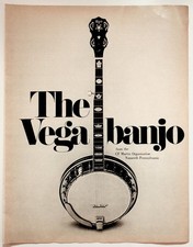 Vega Banjo Vintage Print