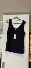 Sleeve Less Top In. Dark Navy