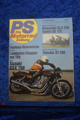 Motorcycle newspaper 80 - ps, 4/80