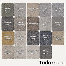 Serenity 17.5mm Deep Saxony Pile Carpet 19.5mm Total Height with Action Backing