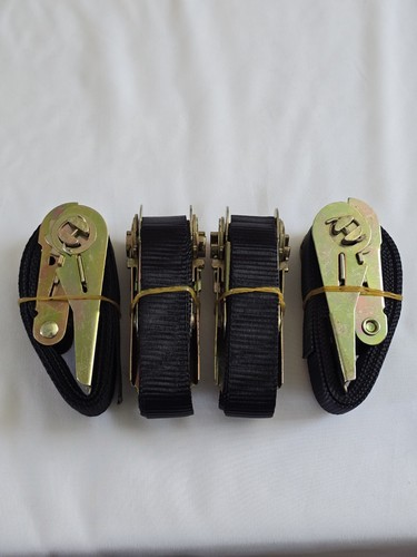 Pack black ratchet straps - ratchet,