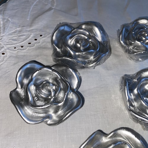 Silver wax rose - , x