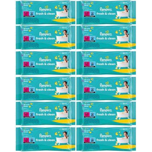 Pampers fresh clean baby - fresh, wipes