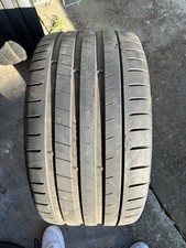 Pair of 285 35 19 Kumho Ecsta PS91 Tyres 5-6mm Tread Used