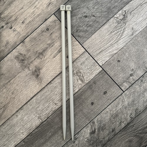 Plastic knitting needles - knitting,