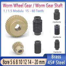 Module 1 1.5 Worm Gear Wheel