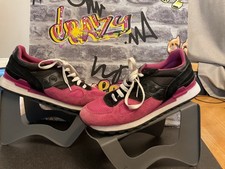 SAUCONY SHADOW ORIGINAL OG) Trainers 80s casuals Uk8 pink /black?