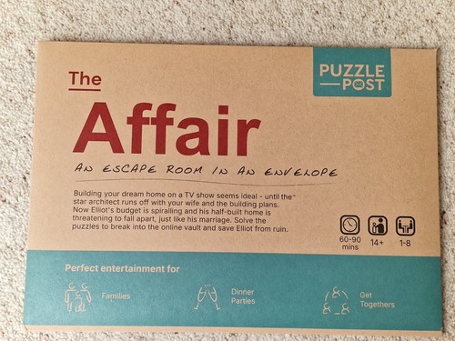 Puzzle post the affair - puzzle,